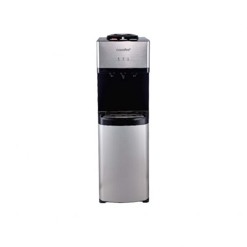 Comfee Water Dispenser, 3 Faucets, Top Loading, Silver