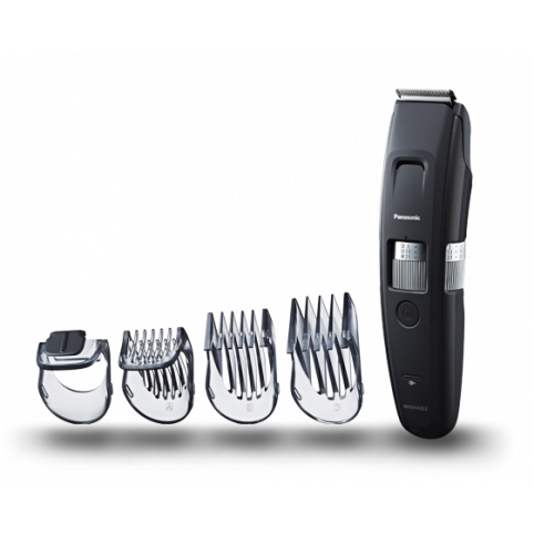 Panasonic Long Beard Trimmer for Men, 58 Length Settings and 4 Attachments for Cutting and Detailing