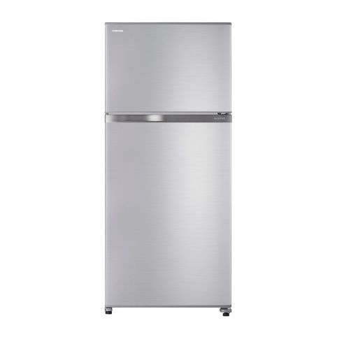 Toshiba, 820L 2-Door Refrigerator, Inverter, Silver